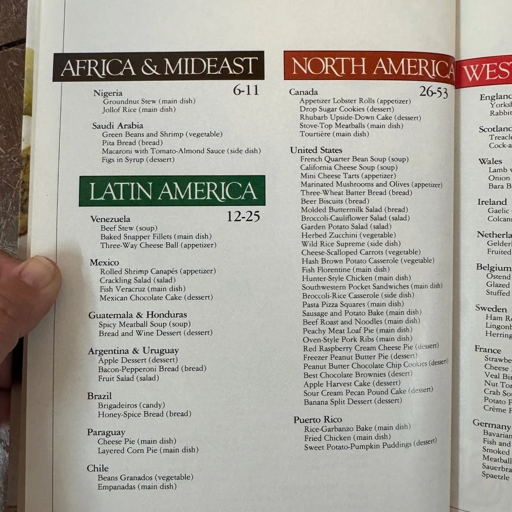 Avon‎ International Cookbook Winning Recipes from Avon Representatives